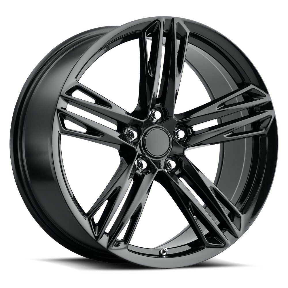 20" Voxx Replica Camaro ZL1-1LF Gloss Black Wheel 20x10 5x120 35mm Rim