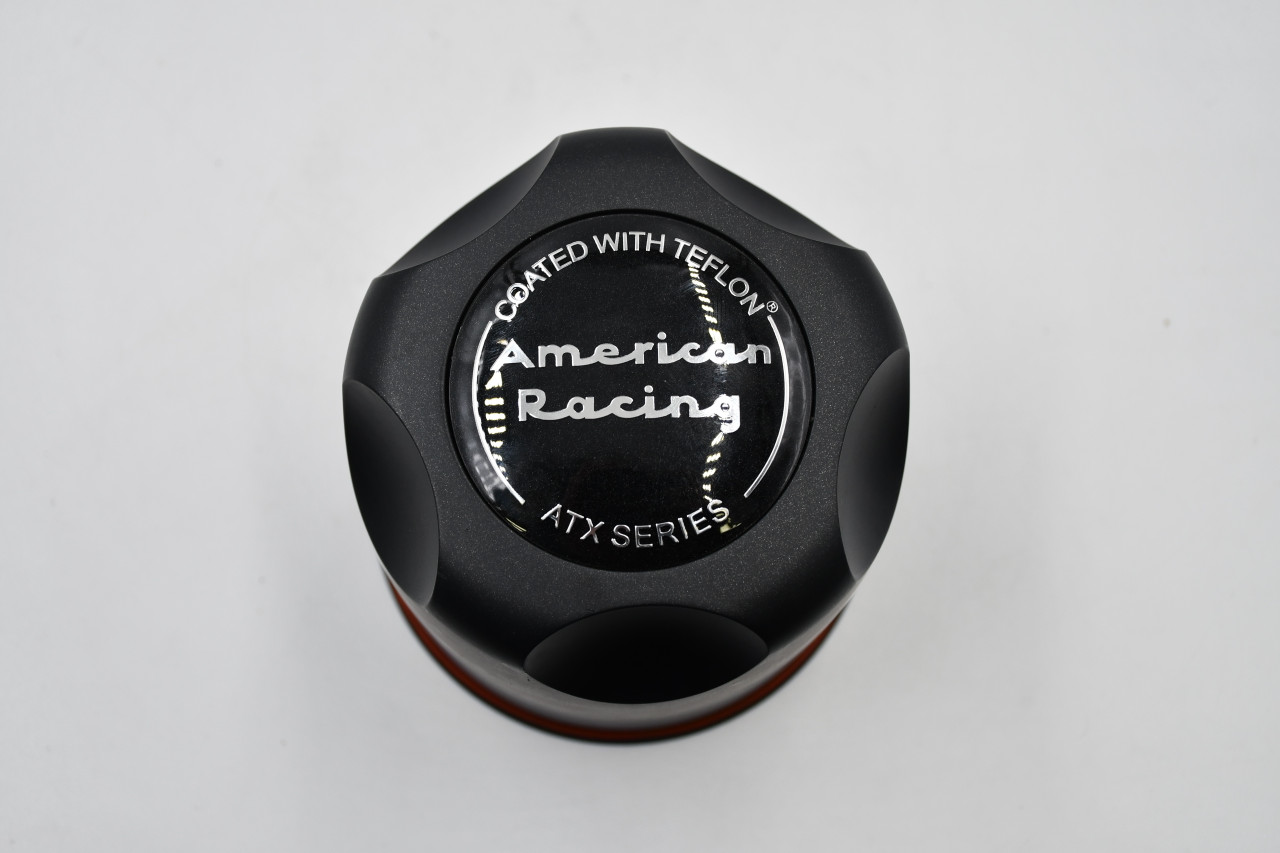American Racing Black Wheel Center Cap Hub Cap 1425006022 4.50" Aftermarket American Racing