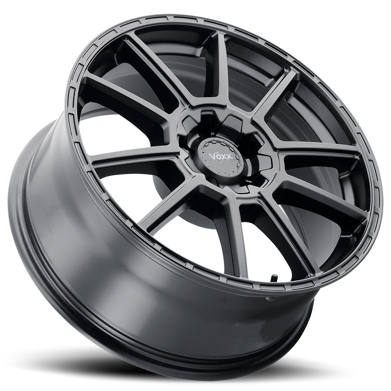 Set 4 15" Voxx Monte Matte Black Wheels 15x7 5x100 5x4.5 15mm Rims