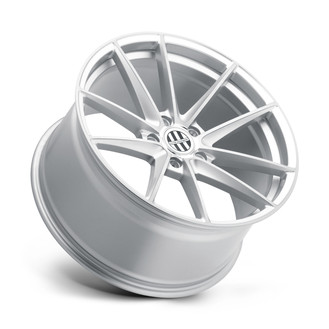 Victor Equipment Zuffen 19x11 5x130 Silver W/ Brushed Face Wheel 19" 55mm Rim