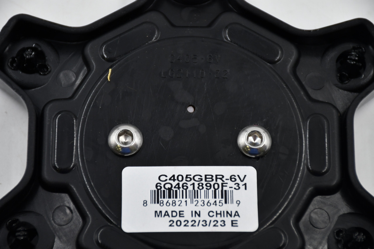 Vision 405 Korupt C405GBR-6V Black w/ Red Wheel Center Cap Hub Cap 6x5.5 6x135