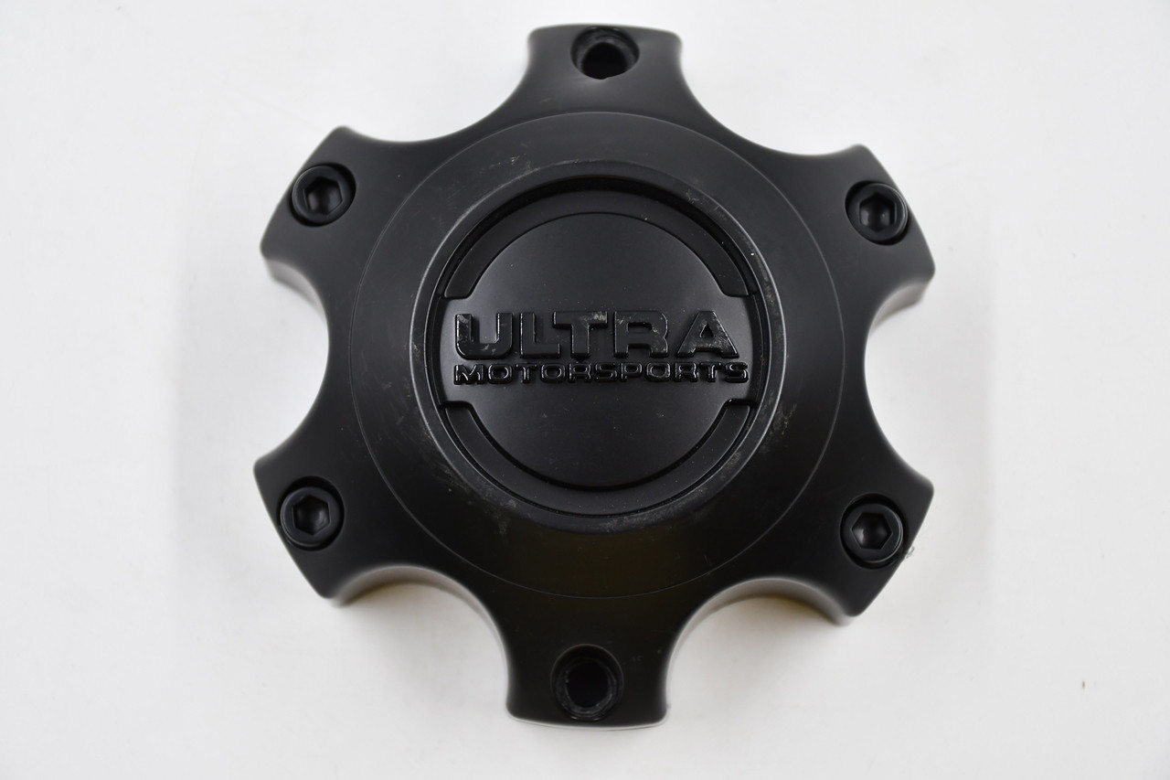 GRID Off-Road Dark Gray w/ Black & Chrome Logo Wheel Center Cap Hub Cap GD-56-CAP(GRAY) 7.75"