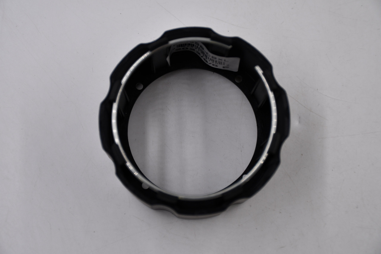 Vision Matte Black Wheel Center Cap Hub Cap C545SB-CBXL 3.125" Vision Rocker 545, Open End