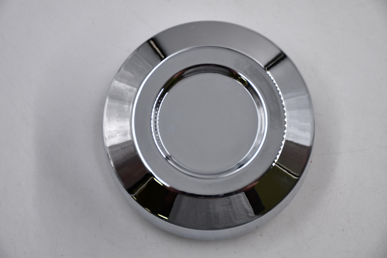 Vision 141 Legend 5 Chrome Wheel Center Cap Hub Cap C141-T 3.5" Plain No Logo