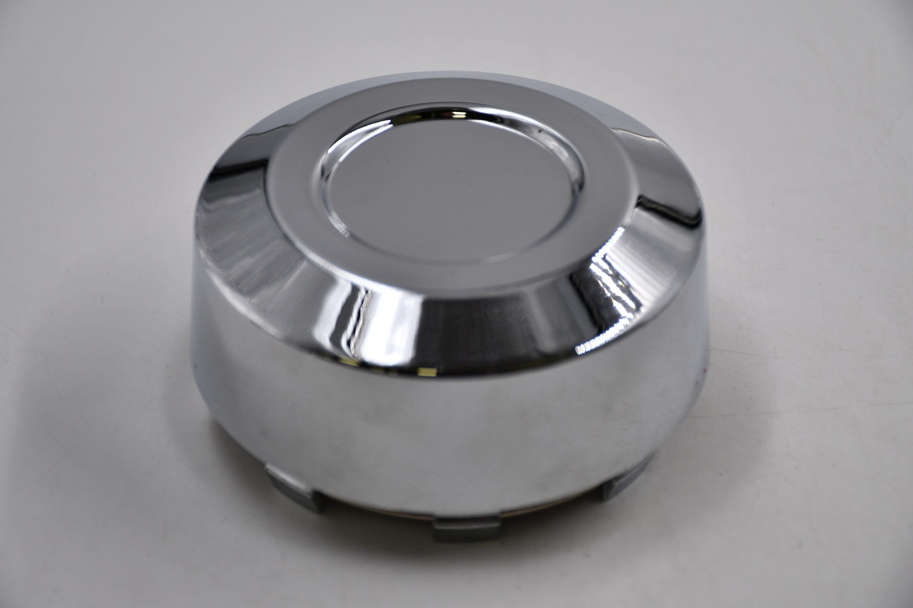 Vision 141 Legend 5 Chrome Wheel Center Cap Hub Cap C141-T 3.5" Plain No Logo