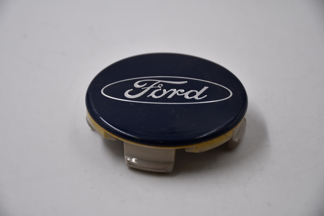 Ford Gloss Blue w/Chrome Logo Wheel Center Cap Hub Cap FL34-1A096-HB 2.625" OEM '15-'19 Ford F-150