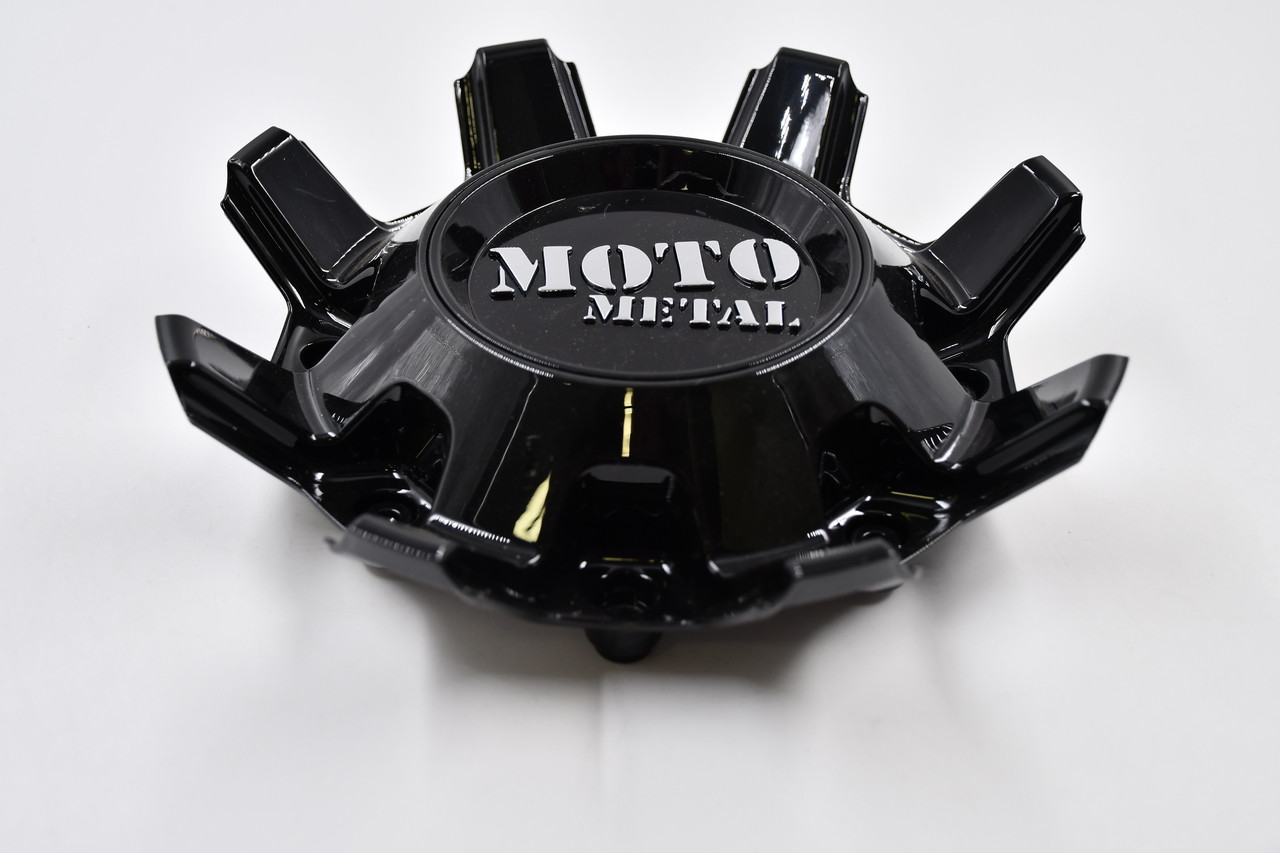 Moto Metal Gloss Black Wheel Center Cap CAP-MO804-GB MO804 Spider 22x10 20x10