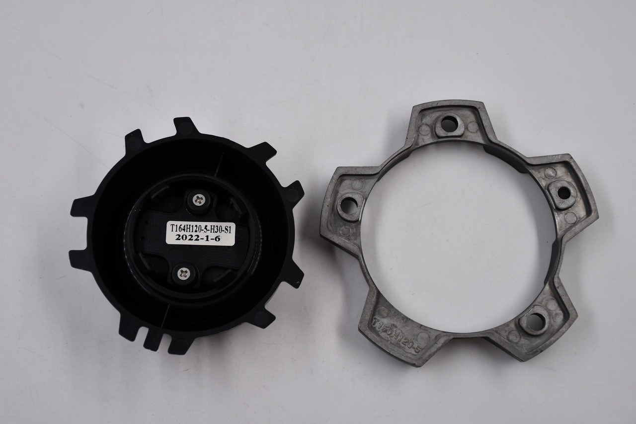 Moto Metal Gloss Black w/Chrome Logo Wheel Center Cap Hub Cap CAP-MO804-GB 9" fits MO804 Spider wheels 20X9 et0