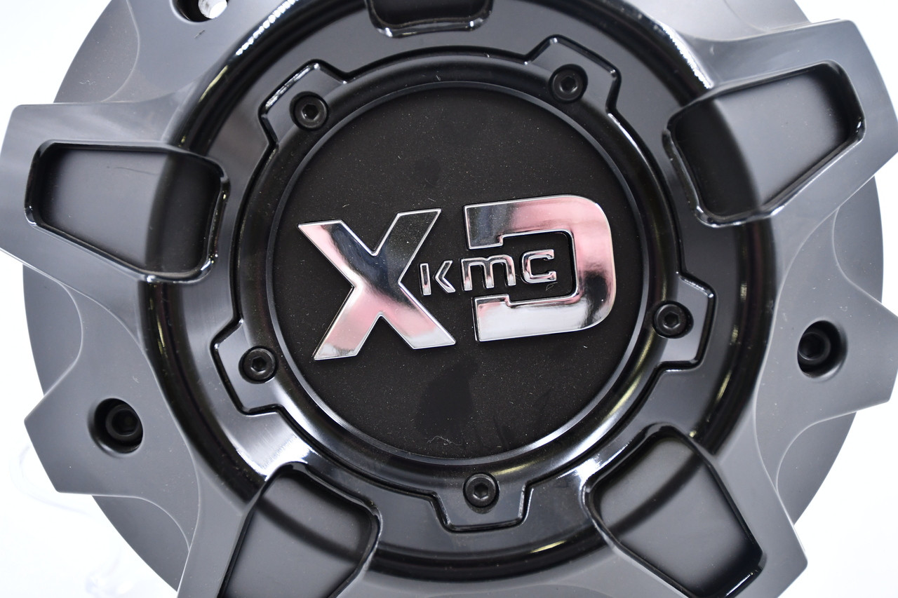 American Racing Chrome w/Black, Red,Blue,Chrome Inset Wheel Center Cap Hub Cap 1307100C 3.75"