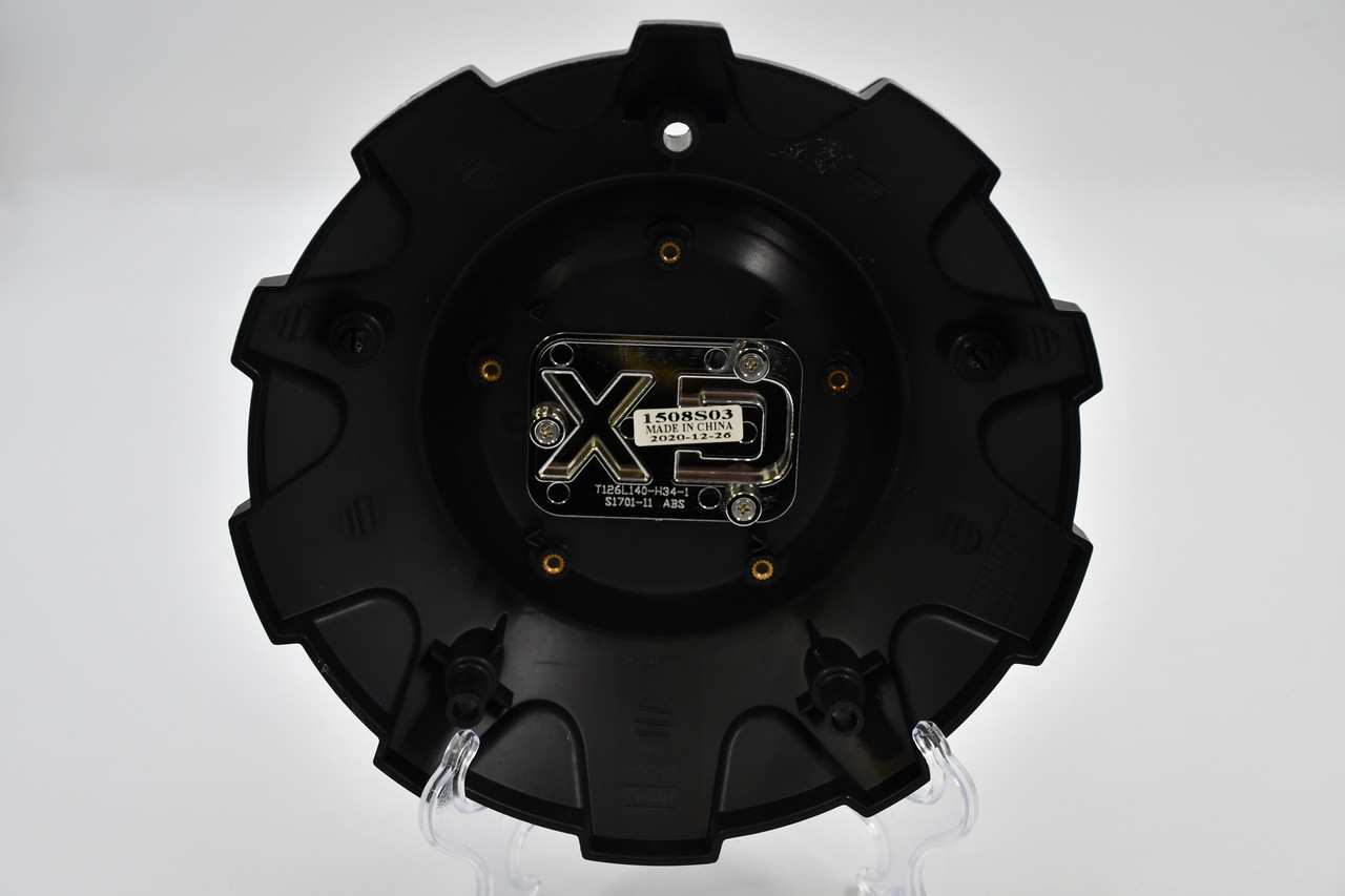 American Racing Chrome w/Black, Red,Blue,Chrome Inset Wheel Center Cap Hub Cap 1307100C 3.75"