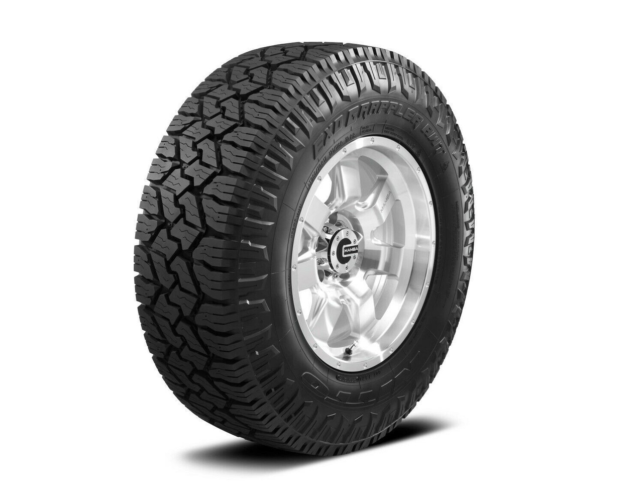 35X12.50R18LT Nitto Exo Grappler AWT Tire All Terrain 123Q 34.76" 35125018