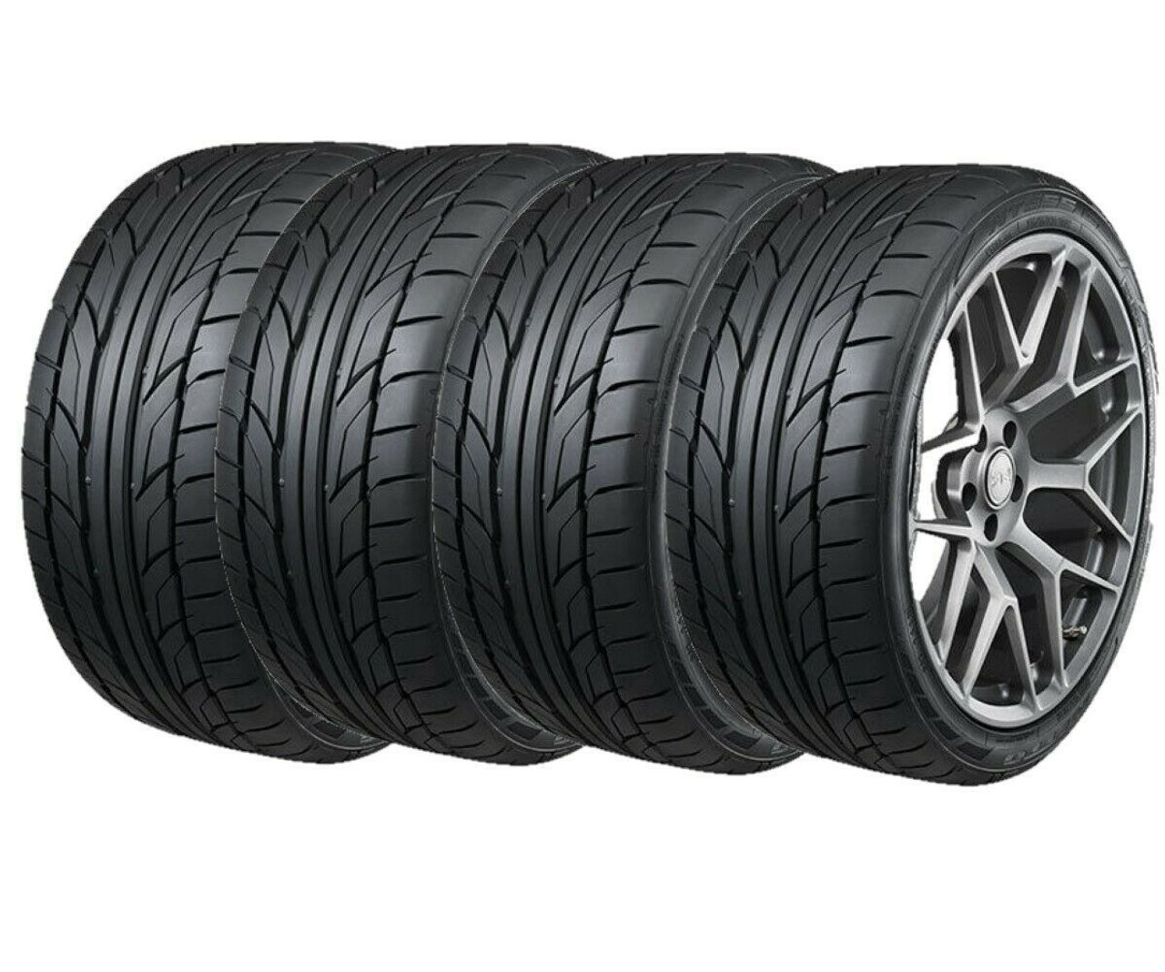 235/50R18 101W XL Set 4 Nitto NT555 G2 Summer High Performance Tires 2355018