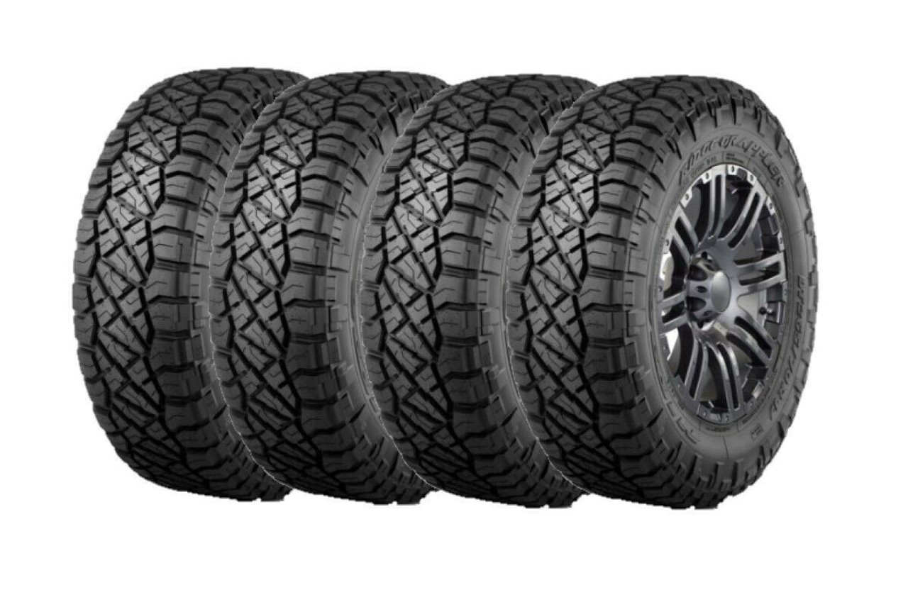 LT305/55R20 F 125/122Q Set 4 Nitto Ridge Grappler Hybrid Terrain Tires 3055520