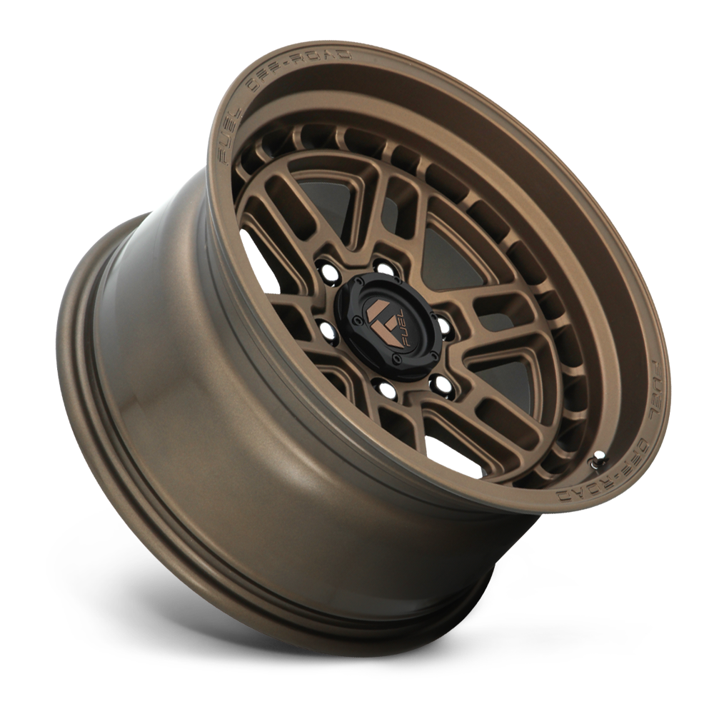 Set 4 Fuel D669 Nitro 17x9 6x5.5 Matte Bronze Wheels 17" -12mm Offroad Rims