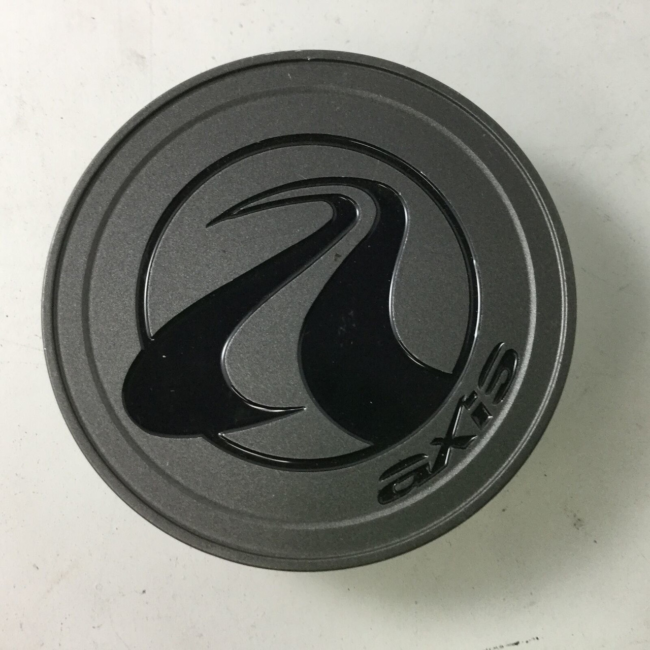 Axis Dark Gray Snap In Wheel Center Cap 2.625"