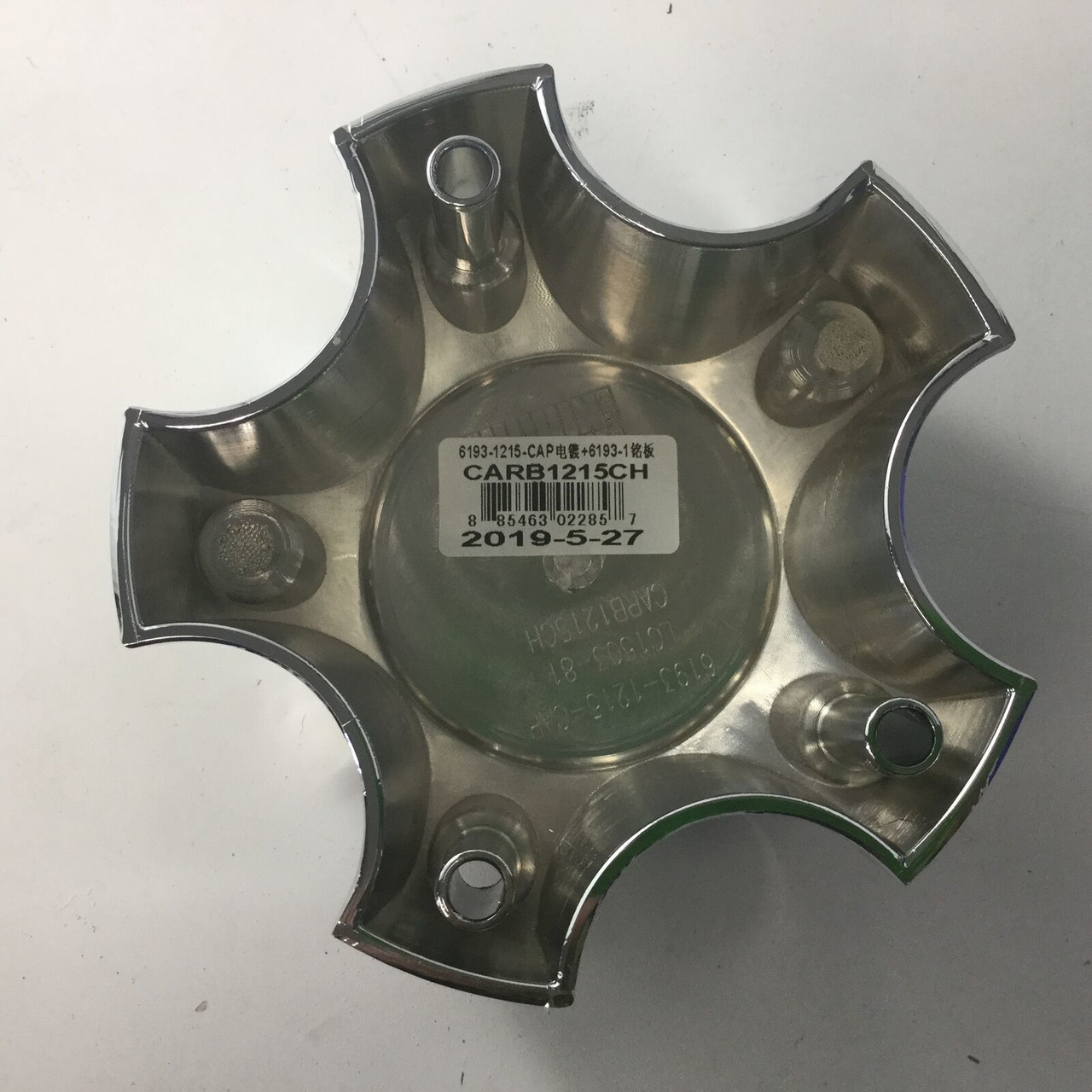 American Racing 5 Lug 6193-1215-CAP CARB1215CH Chrome Center Cap