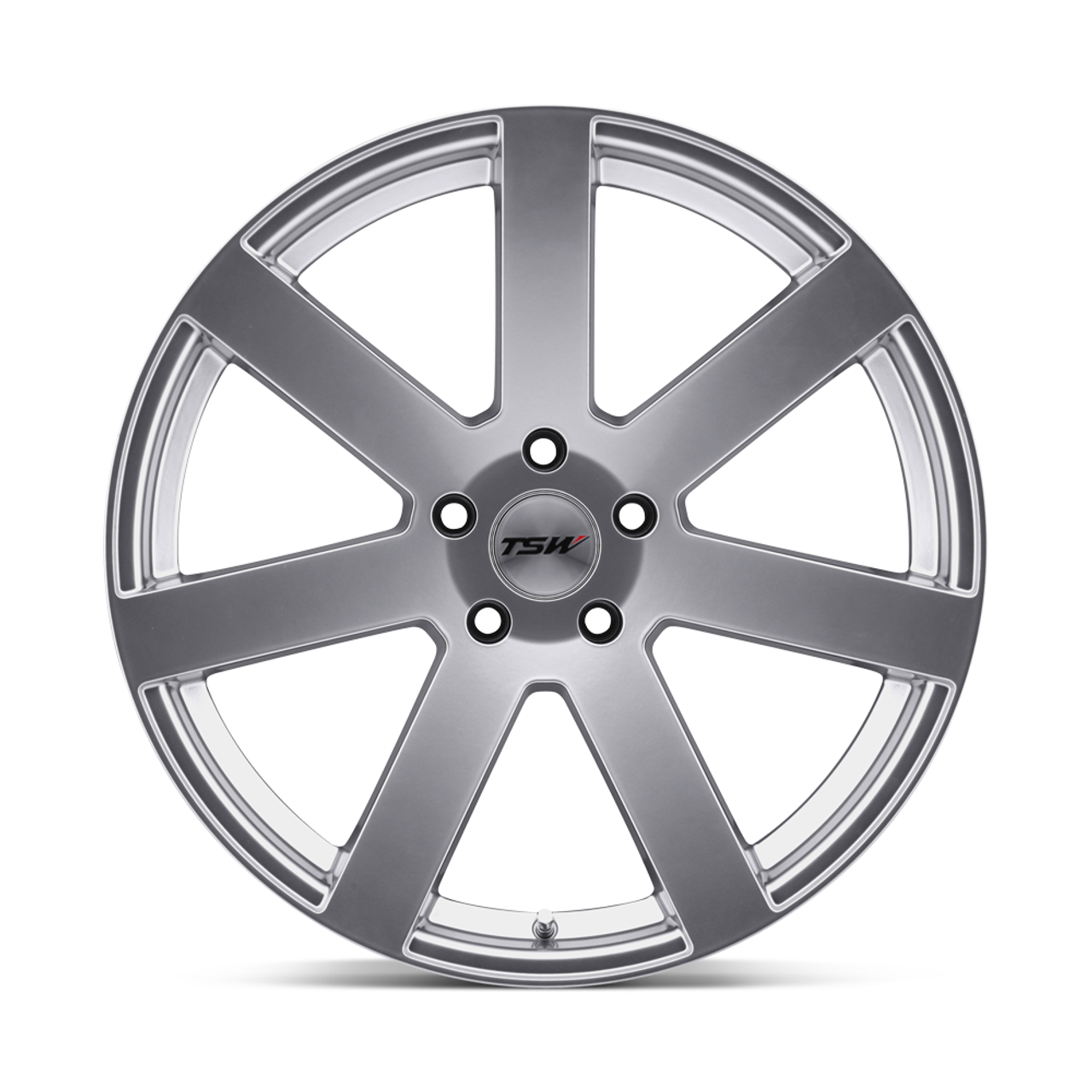 TSW Bardo 20x10 5x120 Hyper Silver Wheel 20" 25mm Rim