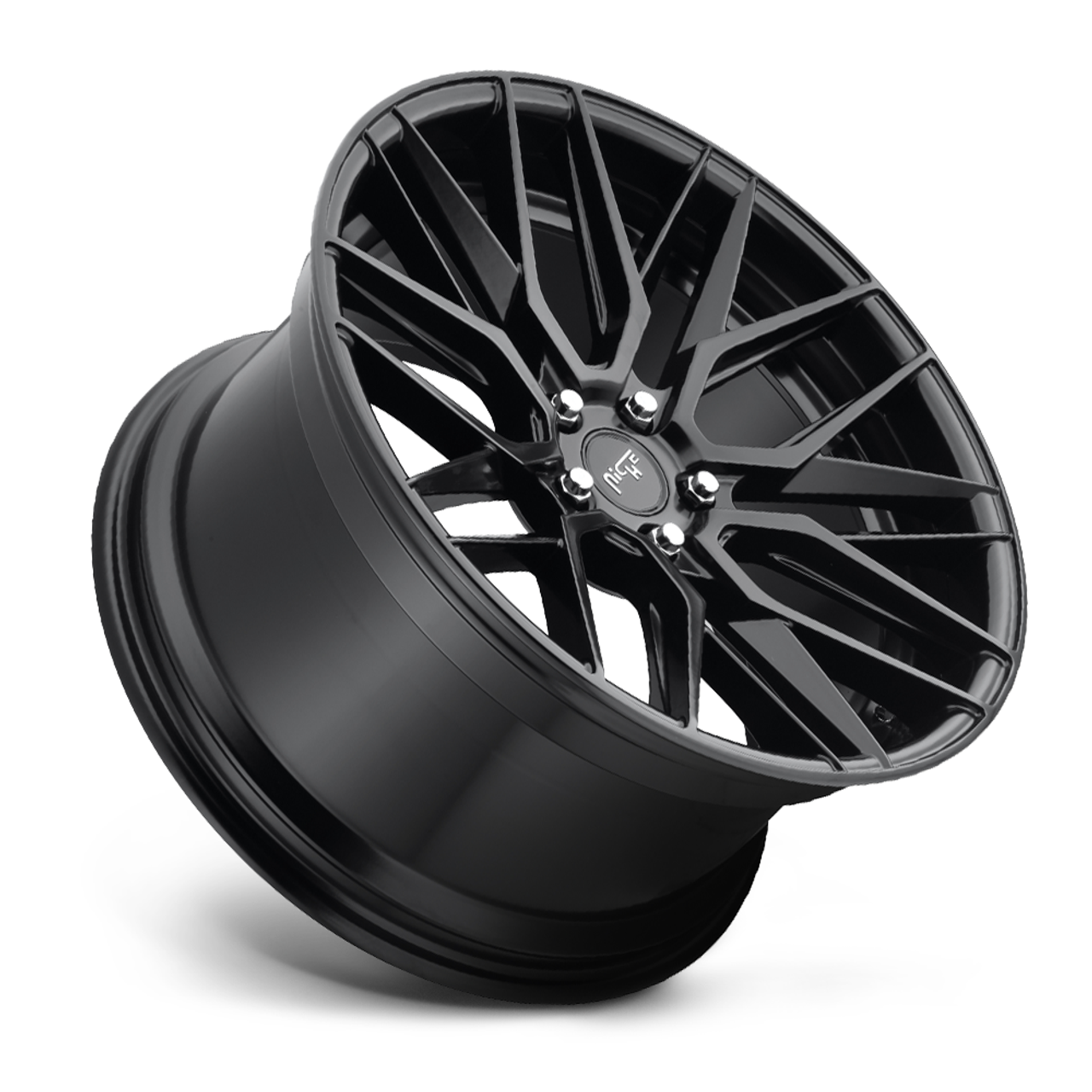 Niche 1PC M190 Gamma 20x9 5x120 Matte Black Wheel 20" 35mm Rim
