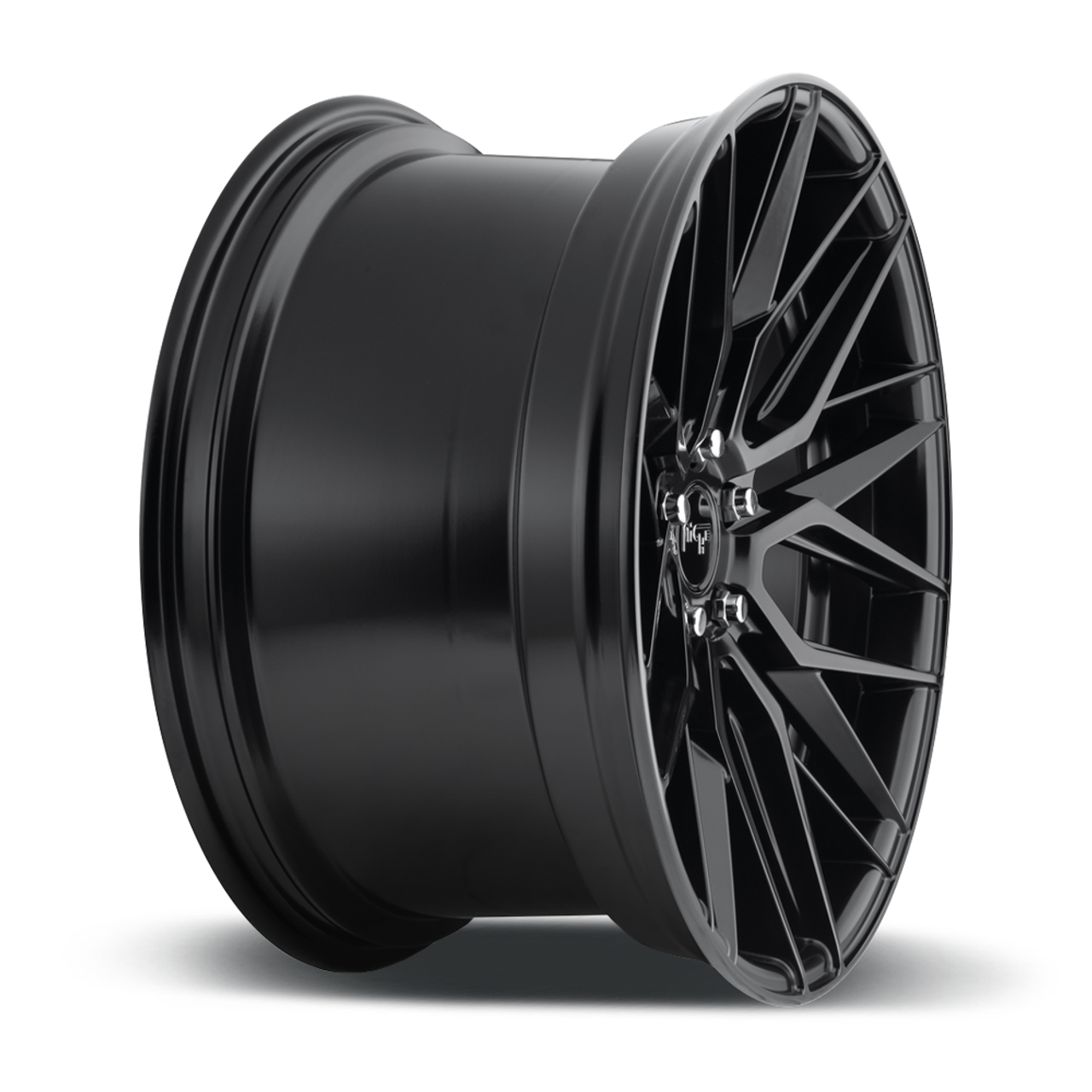 Set 4 Niche M190 Gamma 20x10.5 5x112 Matte Black Wheels 20" 27mm Rims