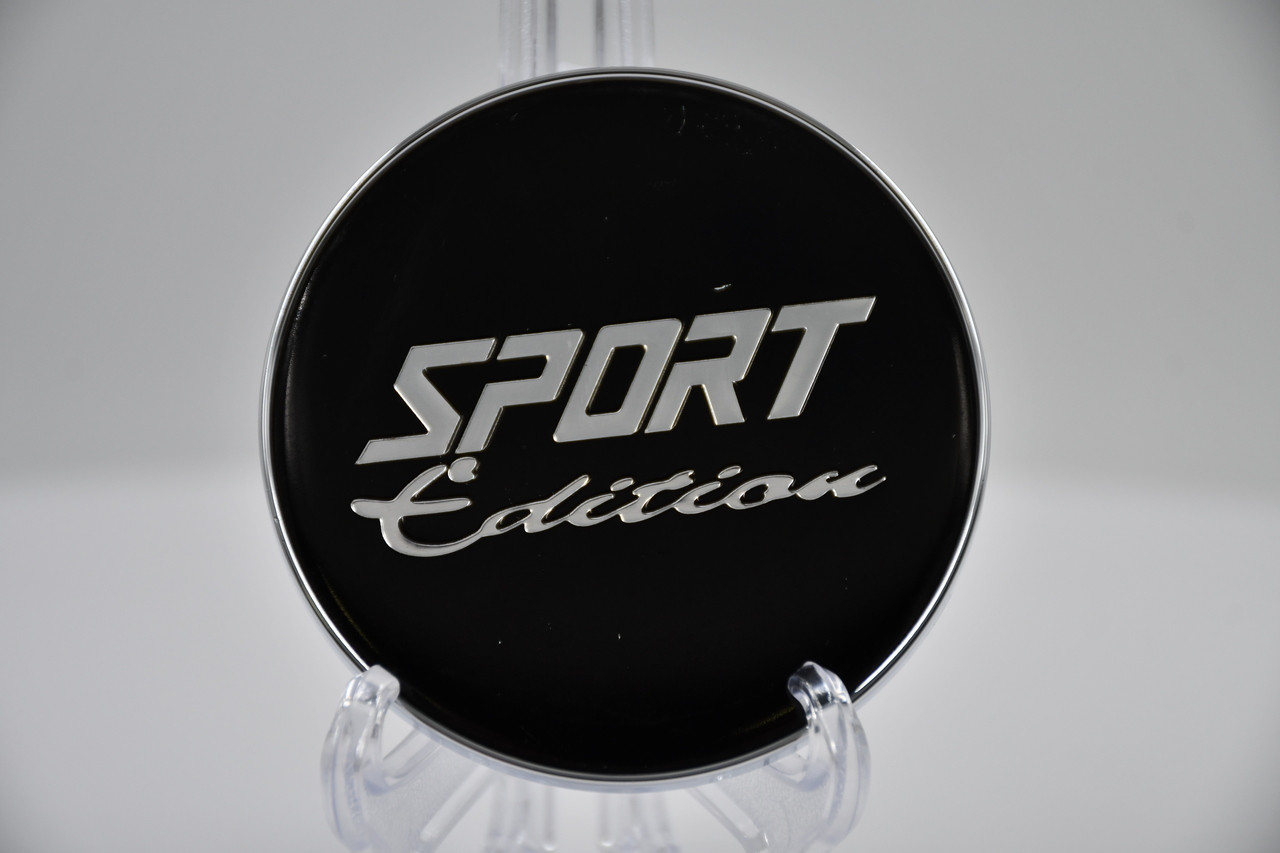 Sport Edition Black on Chrome Center Cap MG-P1669H-2 SE-BS70 JH3-1-CAP 2.75"