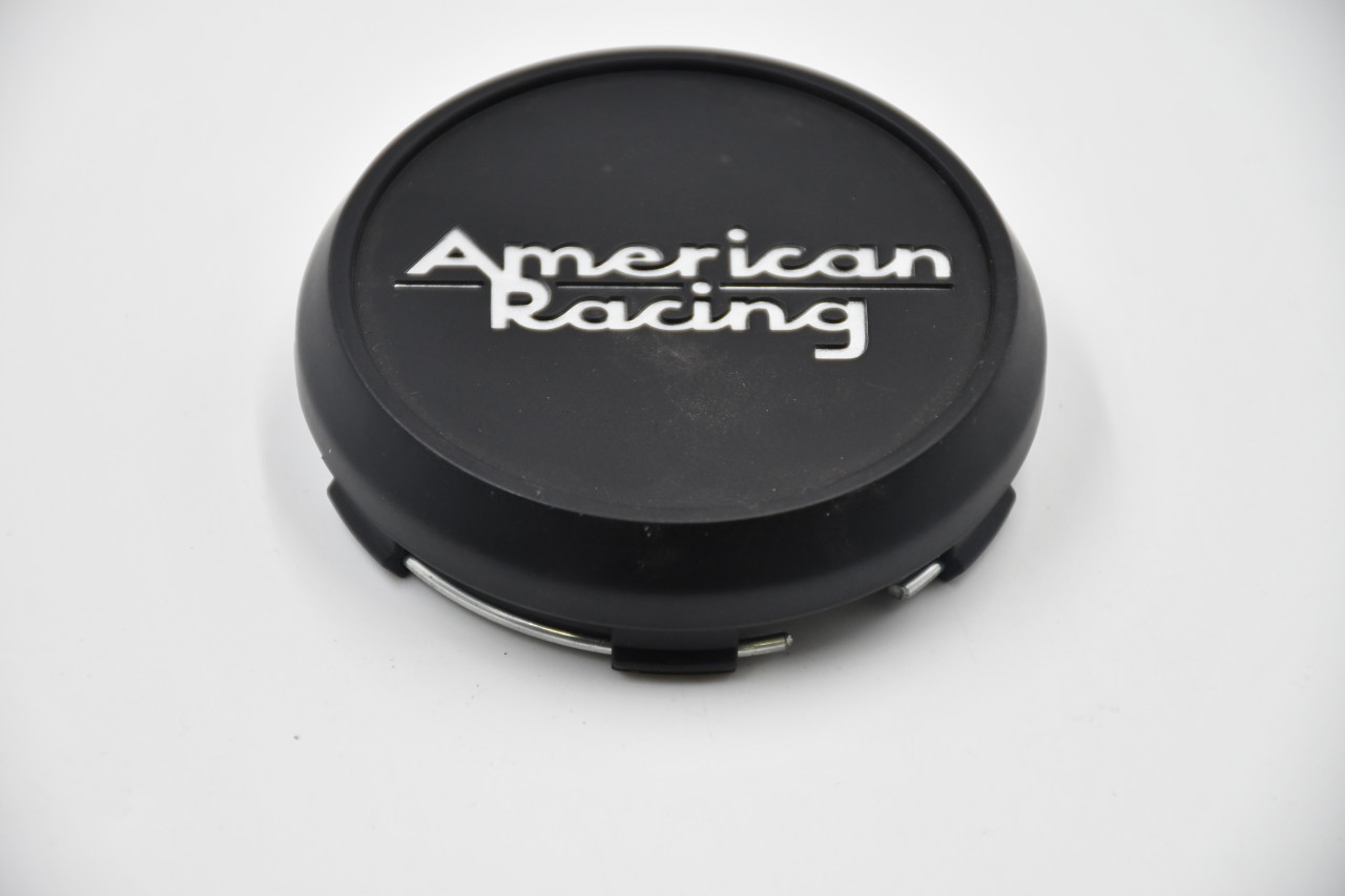 American Racing Matte Black Wheel Center Cap Hub Cap 6220K74-YB003 2.875" Snap in