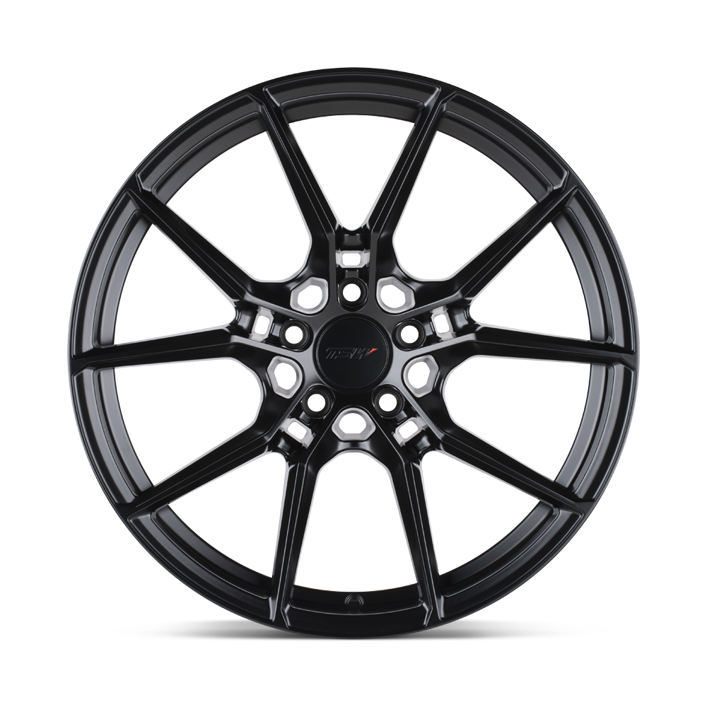 TSW Neptune 19x8.5 5x112 Semi Gloss Black Wheel 19" 32mm Rim