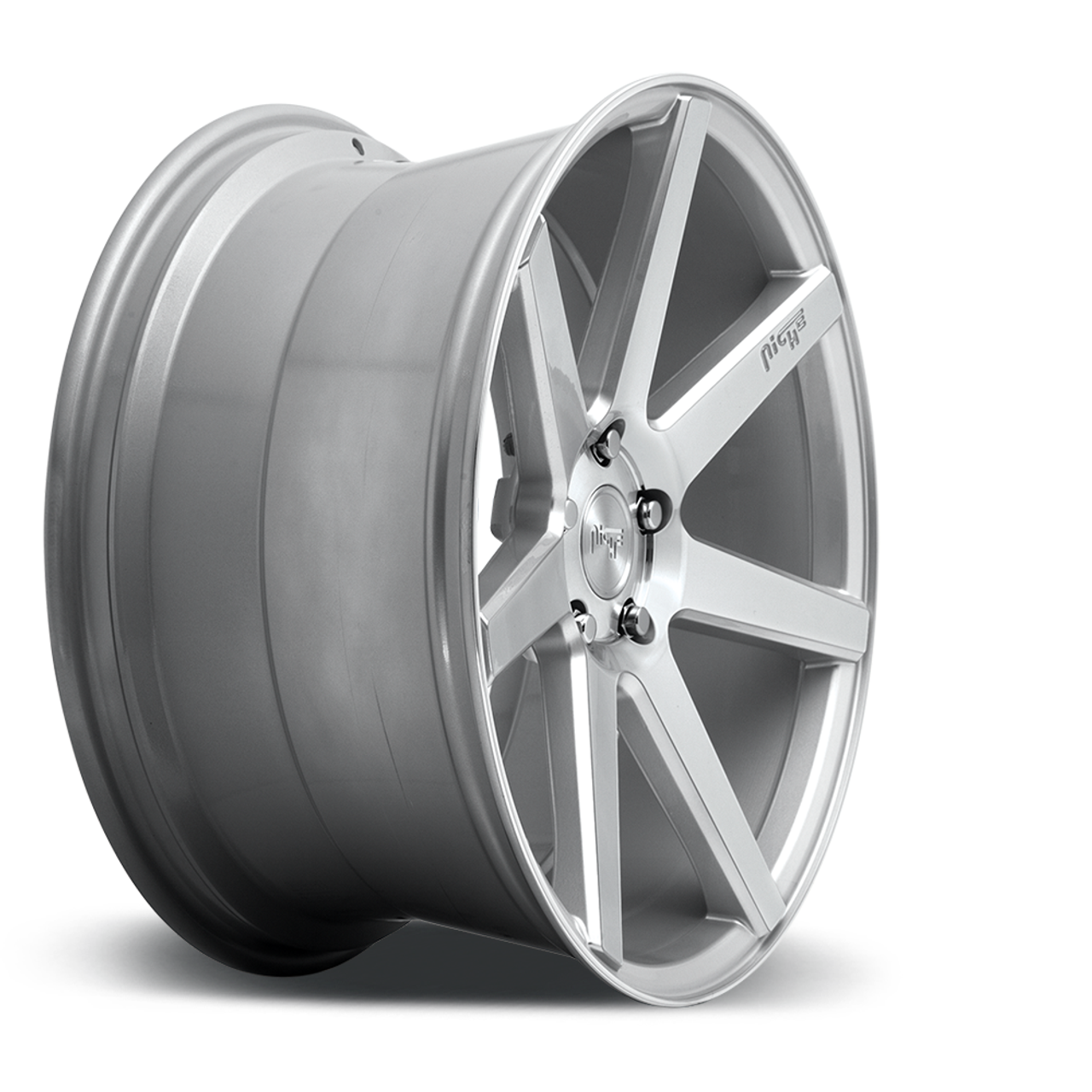 Set 4 Niche M179 Verona 20x10 5x4.5 Gloss Silver Machined Wheels 20" 40mm
