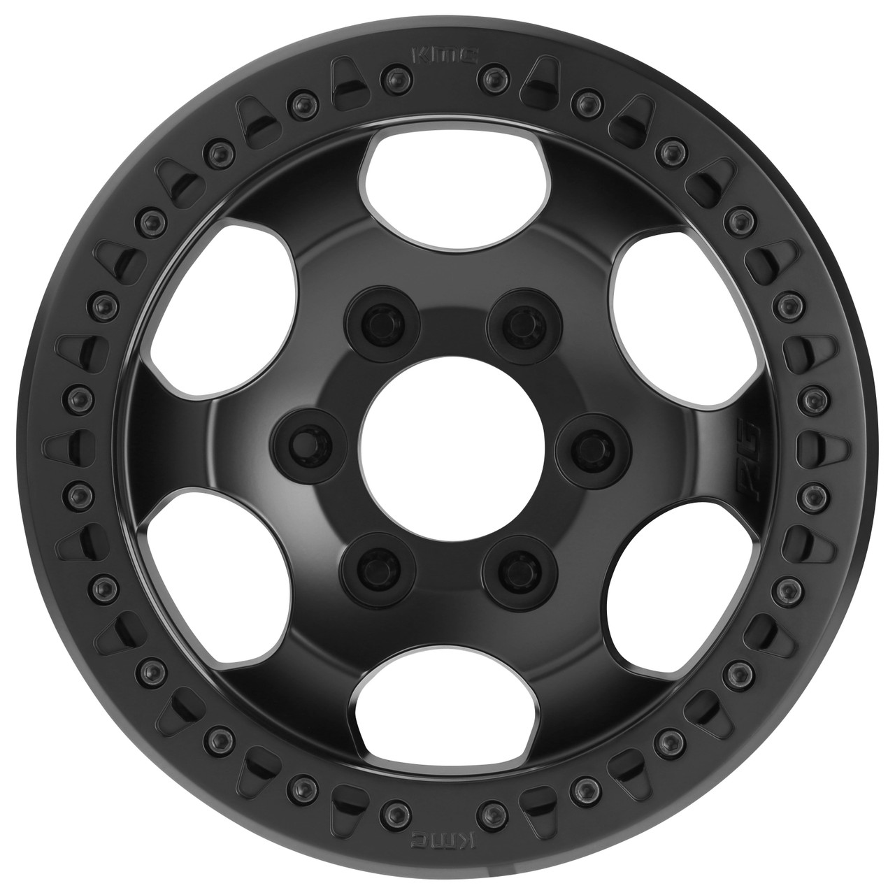 XD XD231 Rg Race Beadlock 17x8.5 6x6.5 Satin Black Wheel 17" 0mm Rim
