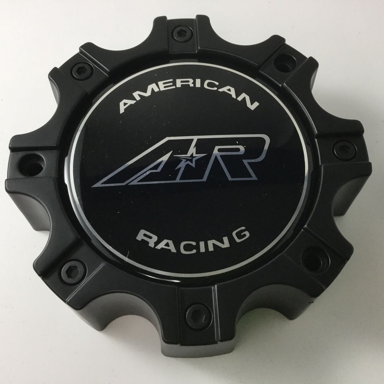 American Racing AR708 Ribelle 8 Lug Matte Black Center Cap M564MBAR M-564