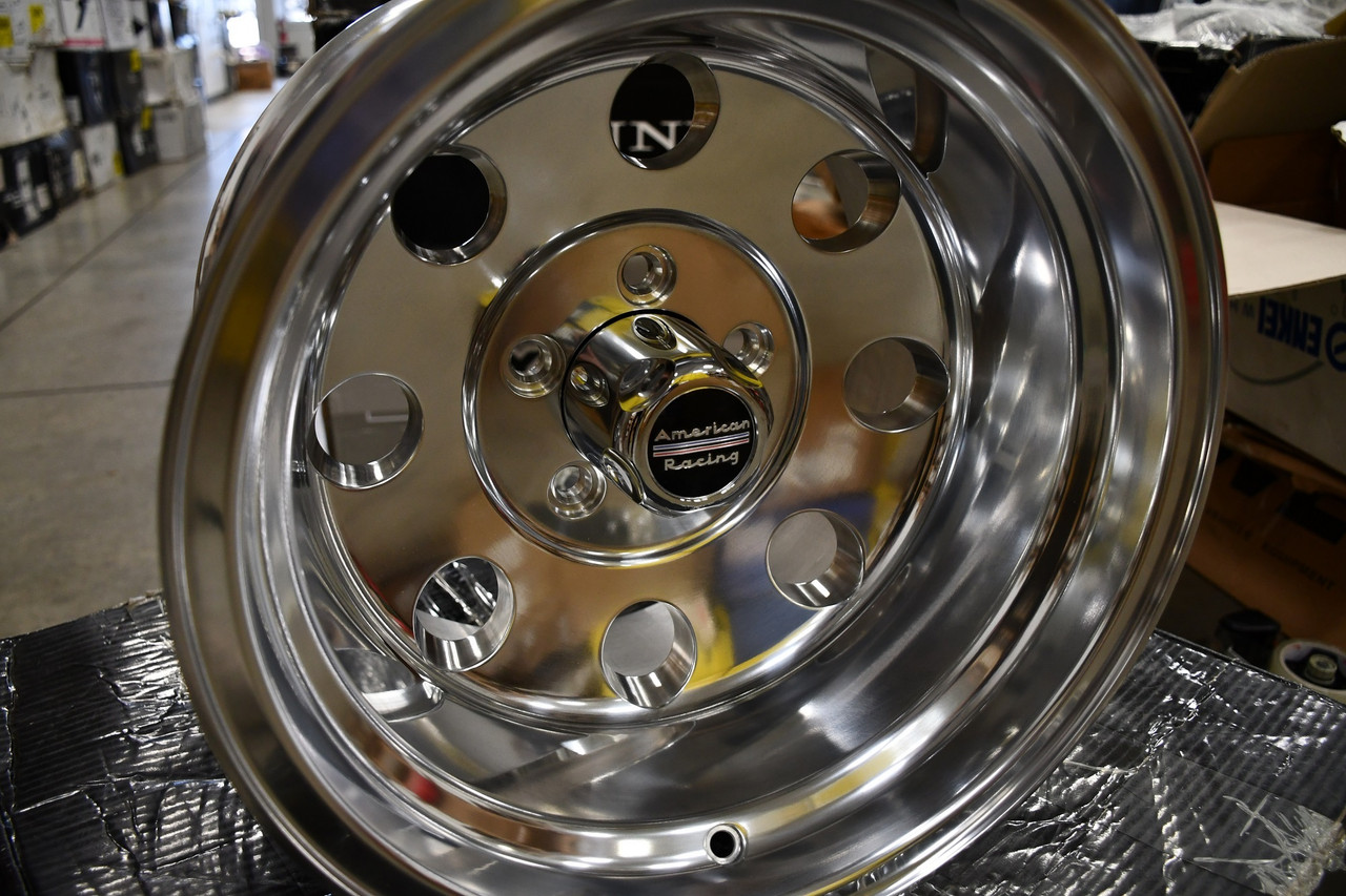 Set 4 16" American Racing AR172 Baja 16x10 8x170 Polished Wheels -25mm Rims