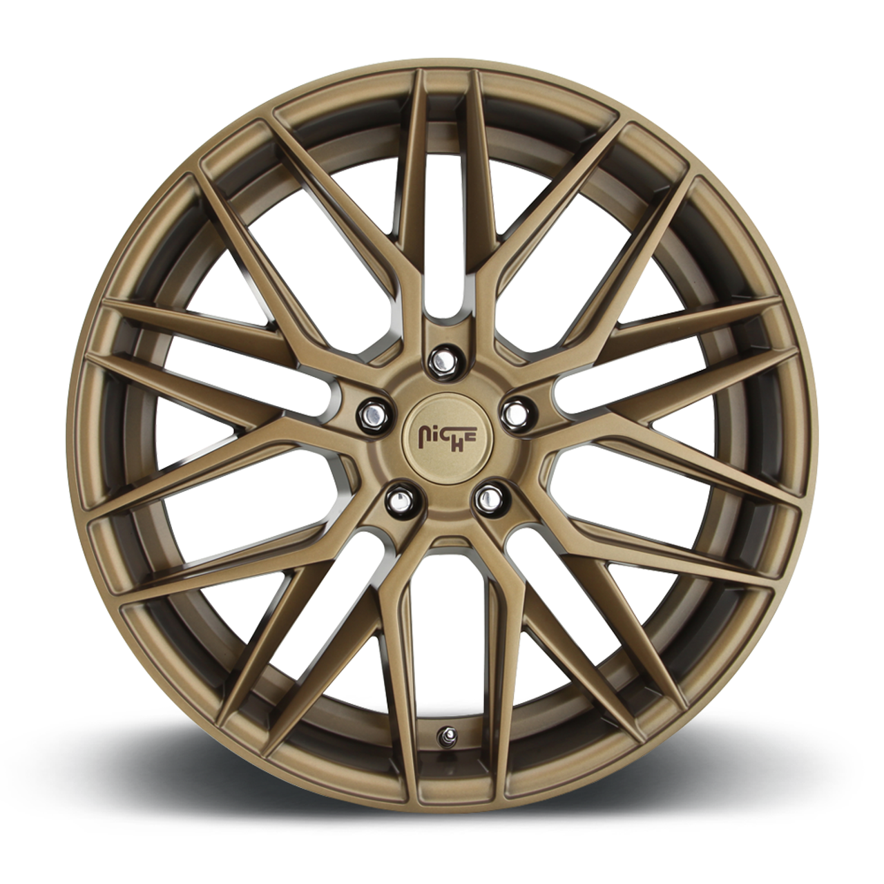 Niche 1PC M191 Gamma 20x9 5x4.5 Matte Bronze Wheel 20" 35mm Rim