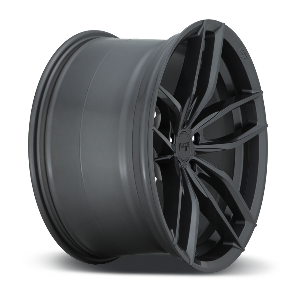 Set 4 18" Niche M204 Vosso 18x8 5x4.5 30mm Matte Anthracite Wheels Car SUV Rims