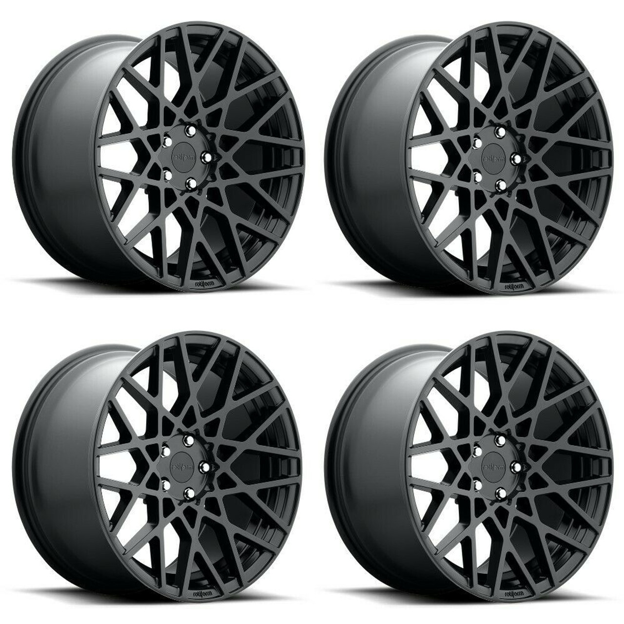 Set 4 19" Rotiform R112 BLQ 19x8.5 5x112 Matte Black Wheels 35mm Rims Set 4 19" Rotiform R112 BLQ 19x8.5 5x112 Matte Black Wheels 35mm Rims