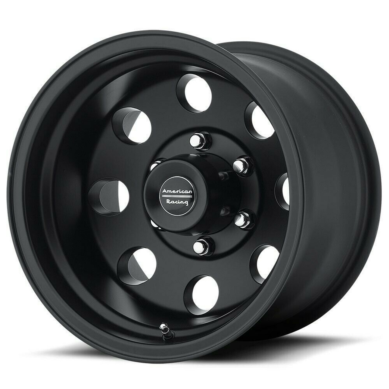 Set 4 American Racing AR172 Baja 17x8 5x135 Satin Black Wheels 17" 0mm Rims