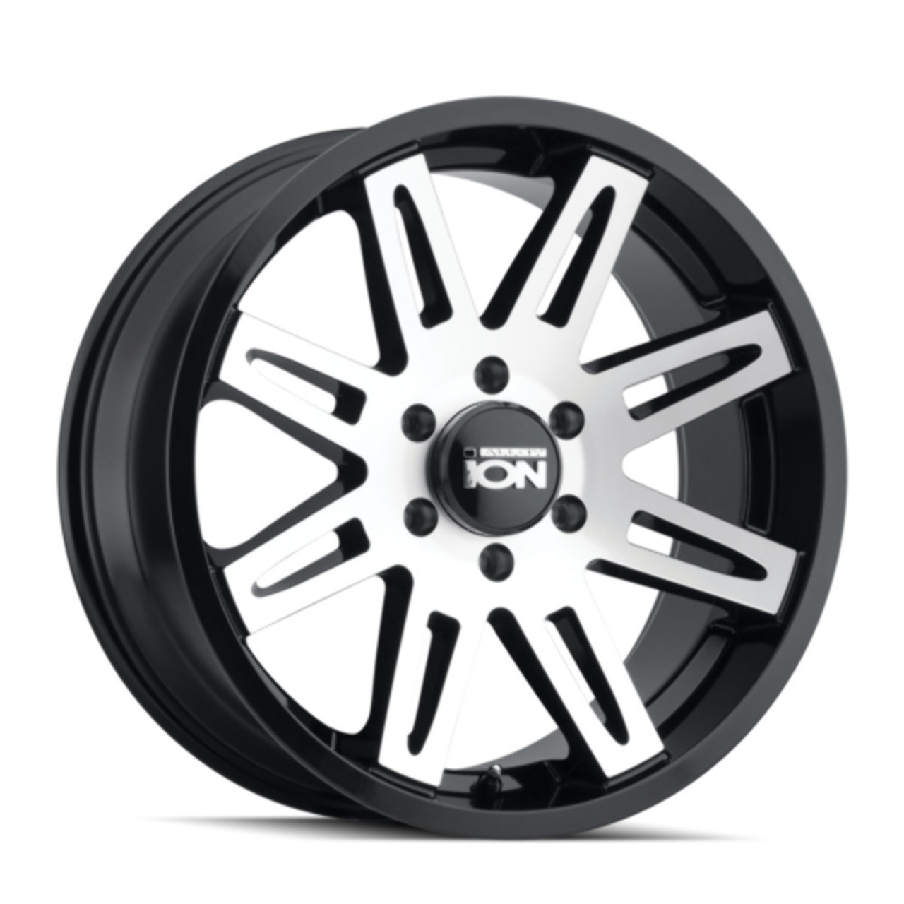 20" Ion 142 20x9 Black Machined 6x5.5 Wheel 25mm Rim