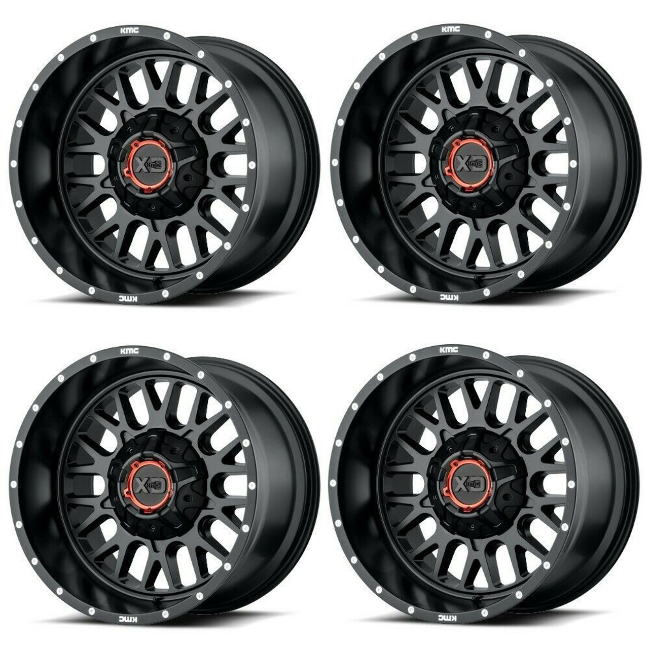 Set 4 XD XD842 Snare 20x9 6x135 6x5.5 Satin Black Wheels 20" 0mm Rims