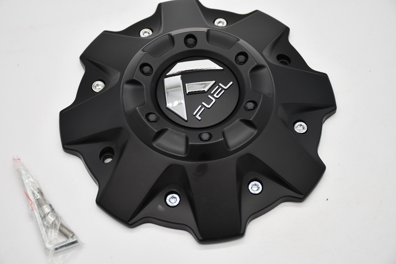 Fuel Matte Black Assault Maverick Sledge 6 Lug Wheel Center Cap Cap 1001-79B