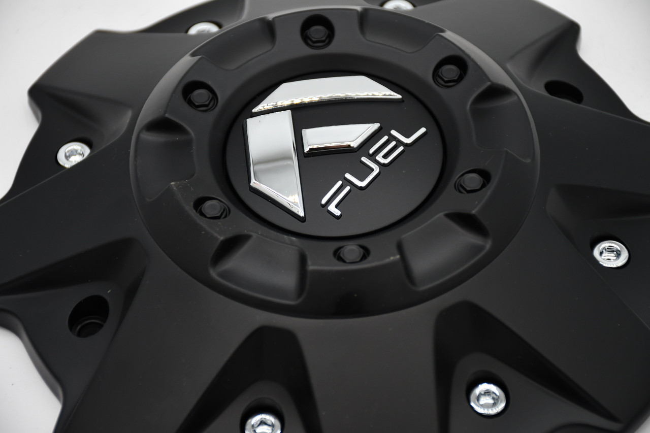 Fuel Matte Black Assault Maverick Sledge 6 Lug Wheel Center Cap Cap 1001-79B