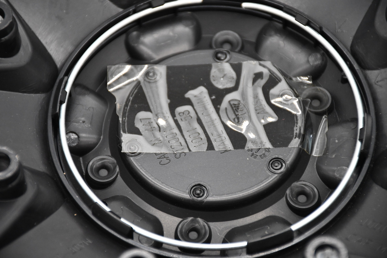 Fuel Matte Black Assault Maverick Sledge 6 Lug Wheel Center Cap Cap 1001-79B