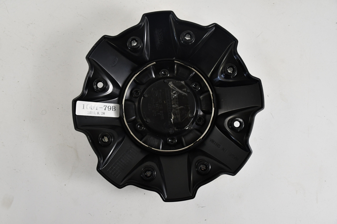 Fuel Matte Black Center Cap Hub Cap 1001-79B 8"