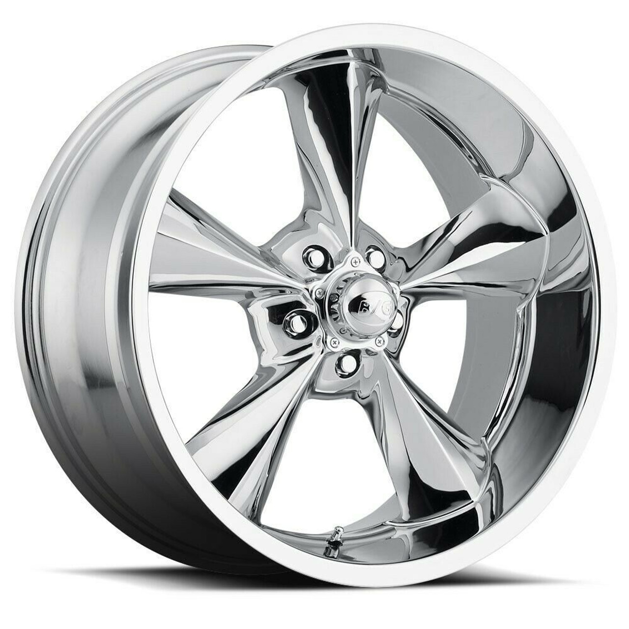 17" Voxx B/G Rod Works Old School Chrome Wheel 17x8 5x5 0mm For Chevy GMC Rim 17" Voxx B/G Rod Works Old School Chrome Wheel 17x8 5x5 0mm For Chevy GMC Rim