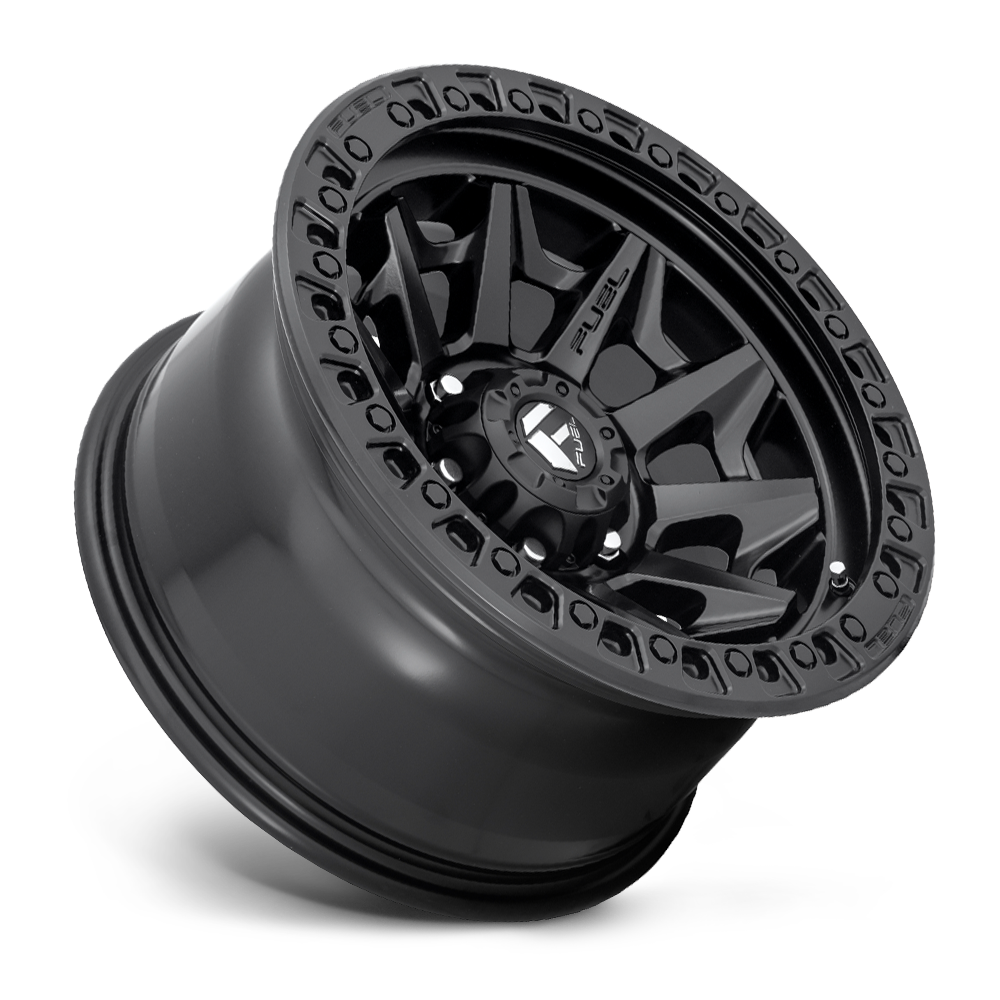 Set 4 18" Fuel D694 Covert 18x9 6x135 20mm Matte Black For Ford Lincoln Wheels