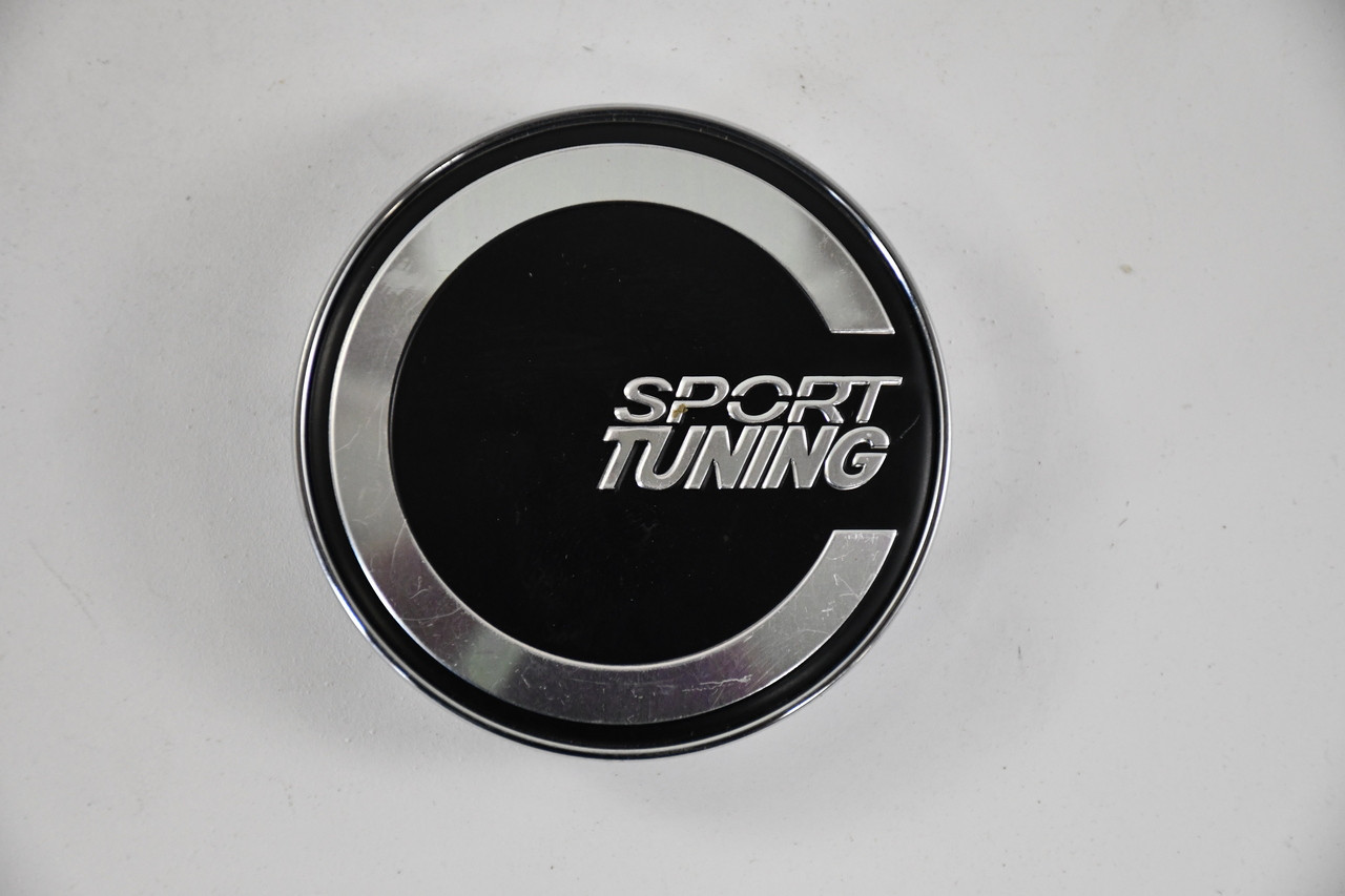 Sport Tuning Chrome/Matte Black Center Cap Hub Cap MDO1-CAP 2.50"