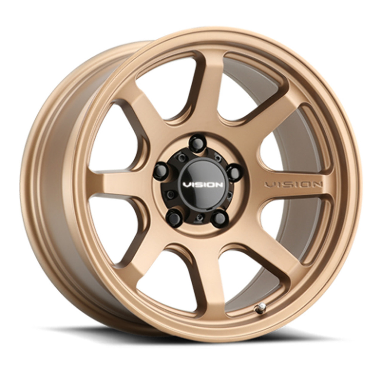 17" Vision Off-Road 351 Flow Bronze 17x9 6x5.5 For Chevy GMC Cadillac Rim -12mm