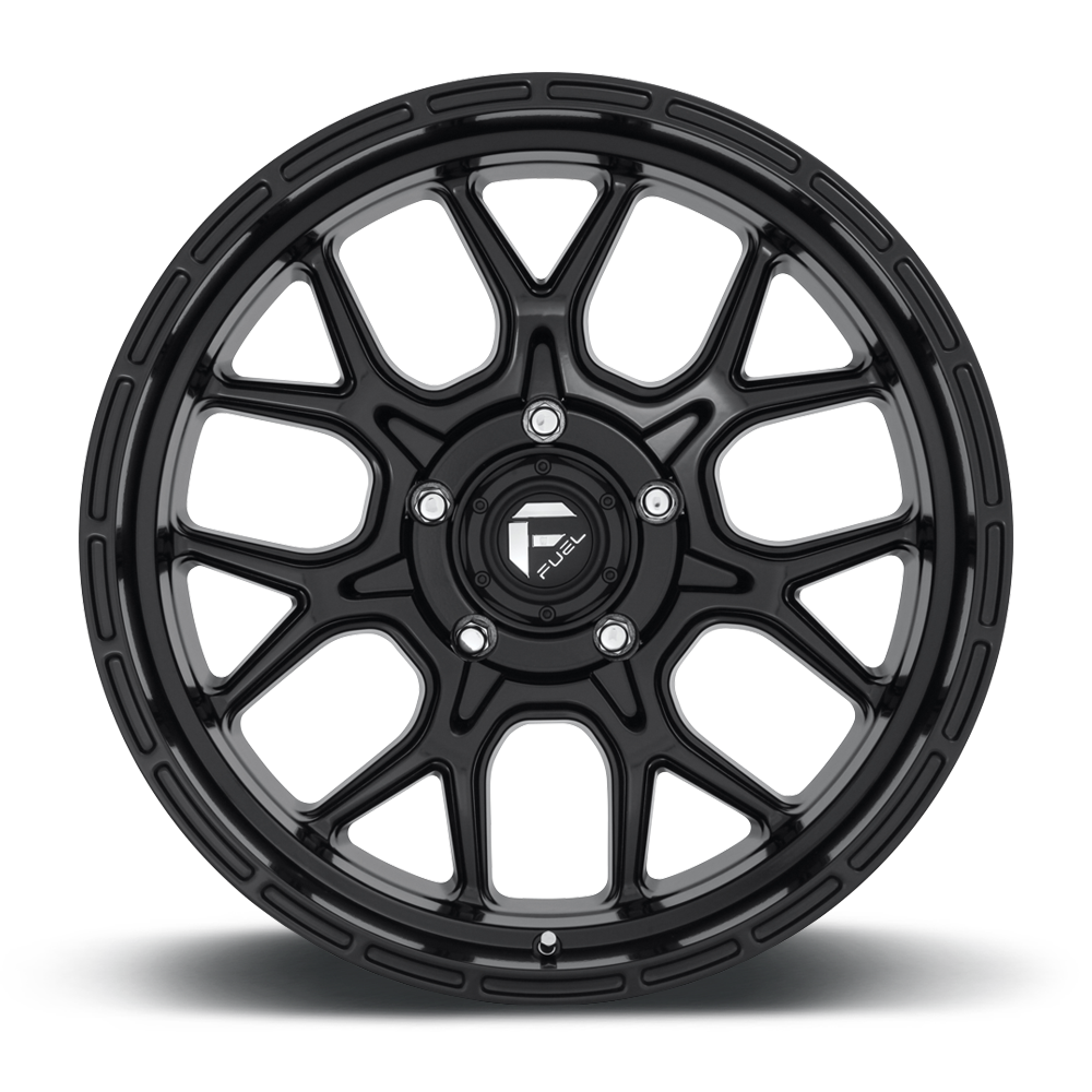 Set 4 20" Fuel D670 Tech 20x9 6x5.5 Matte Black Wheels 1mm Offroad Truck SUV Rim