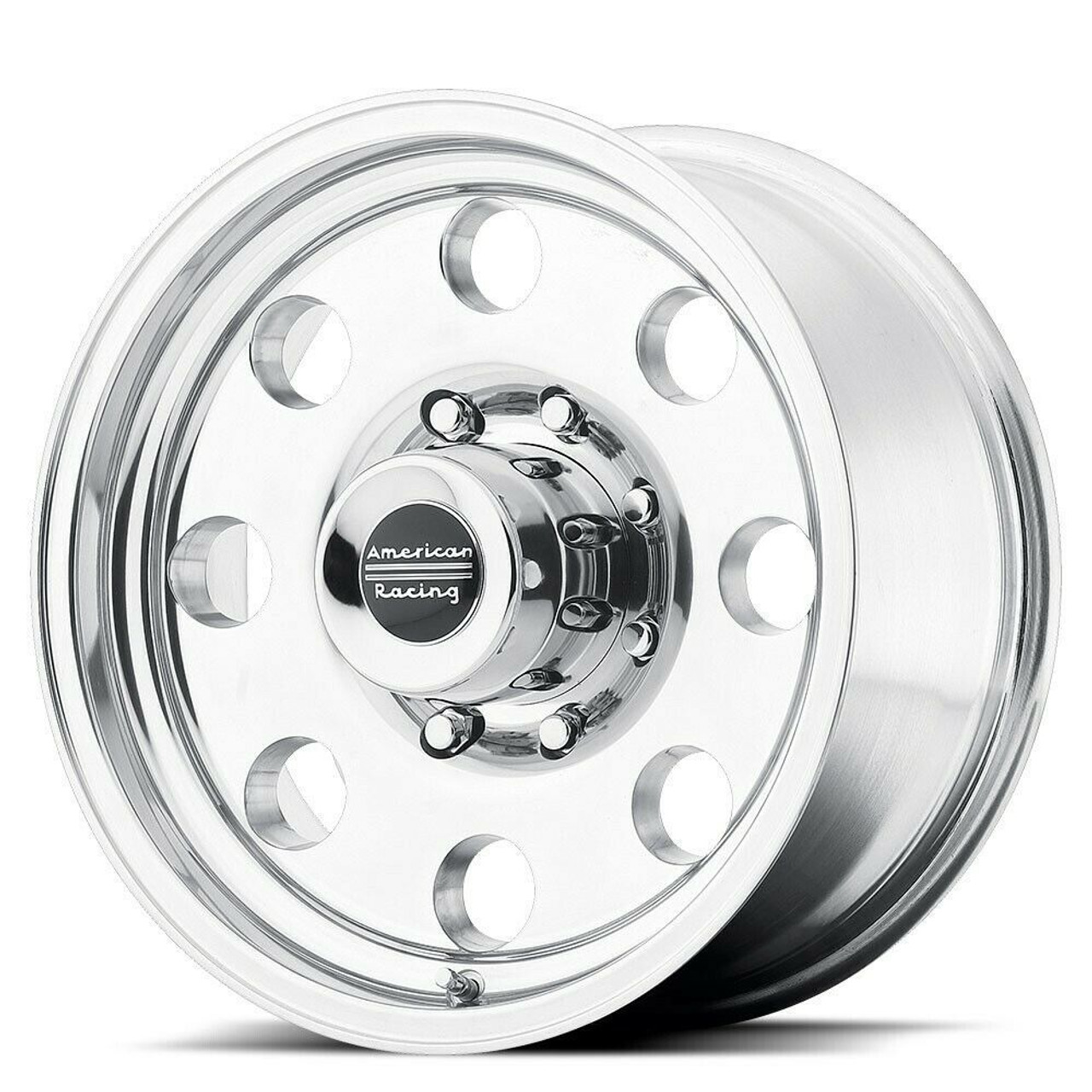 Set 4 American Racing AR172 Baja 15x7 6x5.5 Polished Wheels 15" -6mm Rims