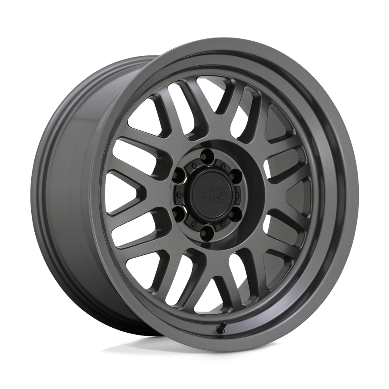 Set 4 Black Rhino Delta 18x9.5 6x5.5 Matte Gunmetal Wheels 18" 12mm Rims