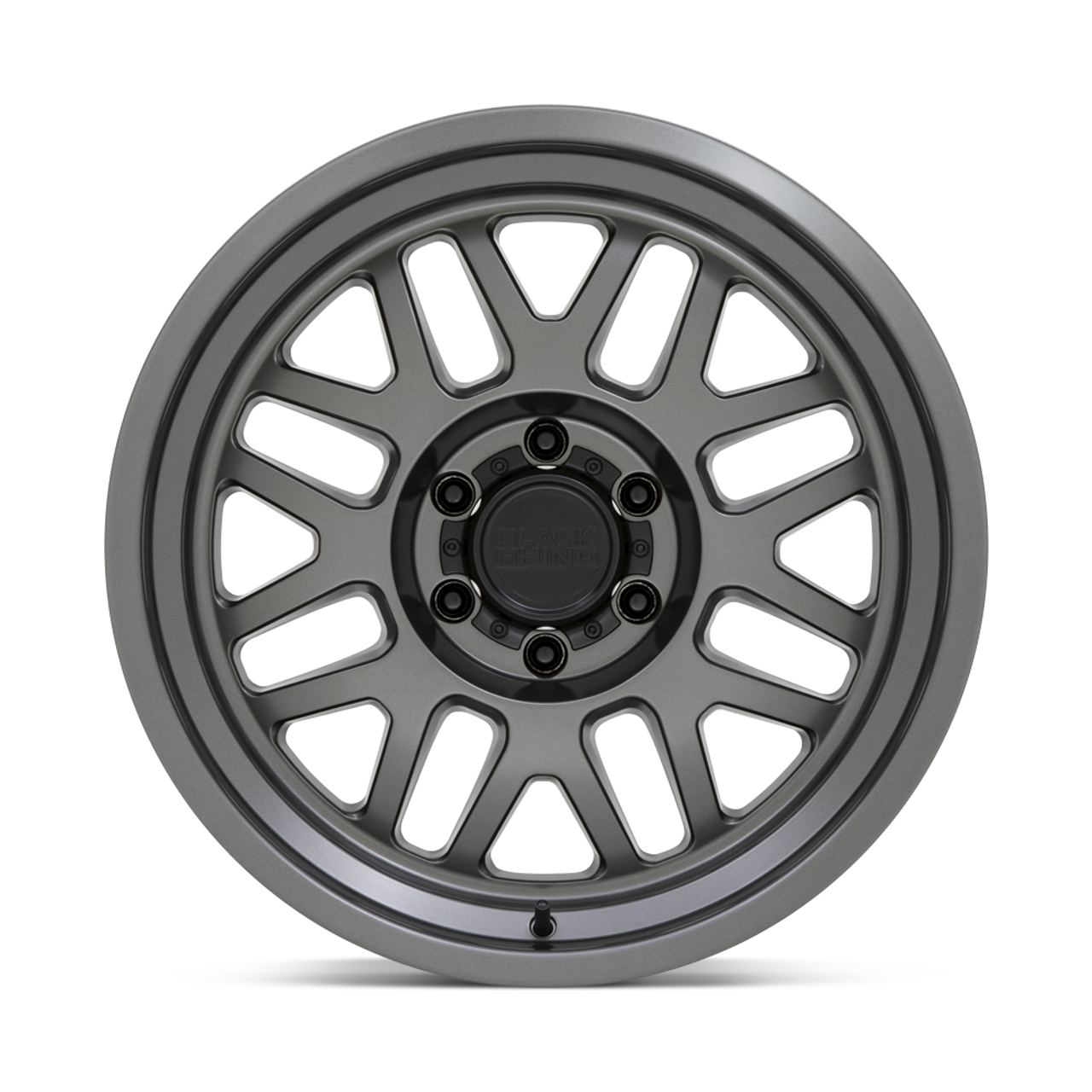 Set 4 Black Rhino Delta 18x9.5 6x5.5 Matte Gunmetal Wheels 18" 12mm Rims