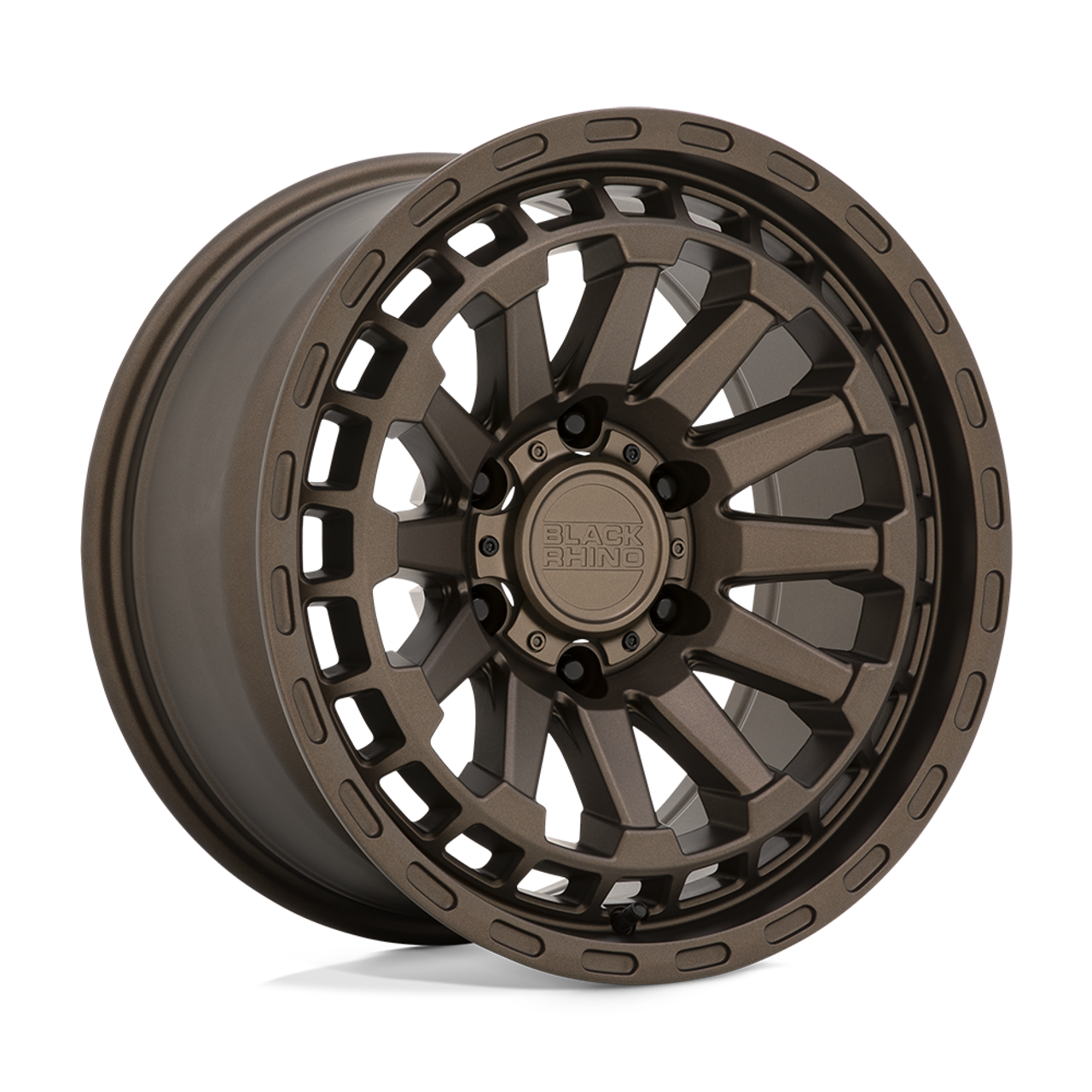 Set 4 17" Black Rhino Raid 17x8.5 6x4.5 Matte Bronze Wheels 0mm Rims