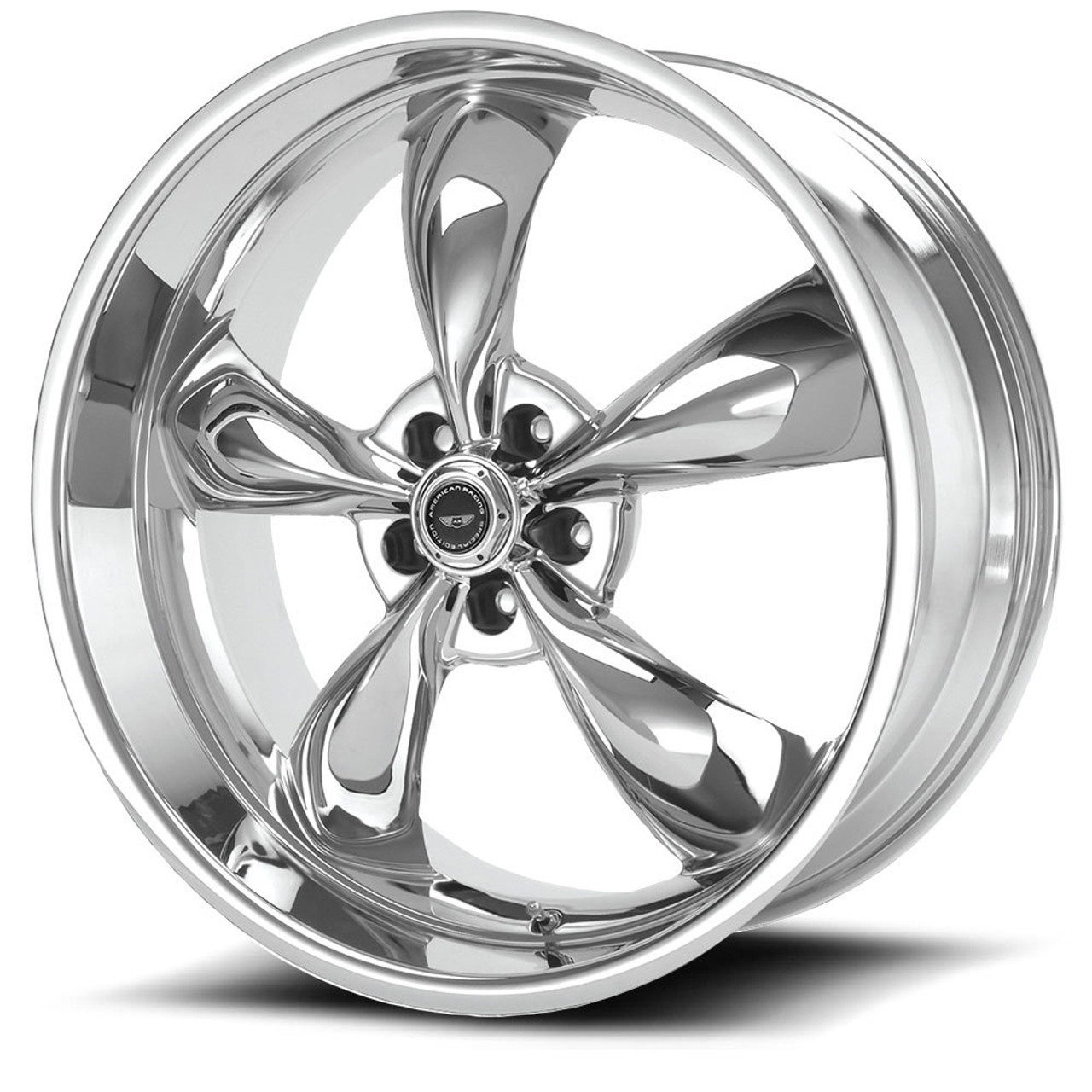 Set 4 American Racing AR605 Torq Thrust M 17x7 5x4.75 Chrome Wheels 17" 0mm Rims